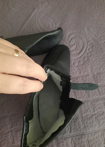 Fermuarlı Siyah Biker Erkek Bot - Görsel 4