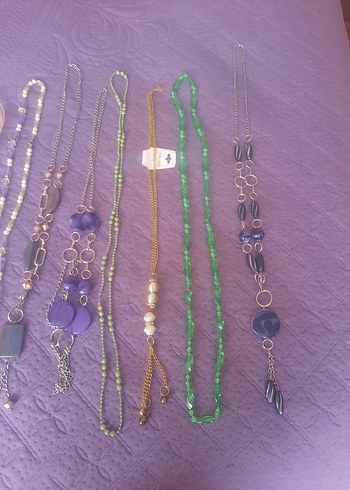 Bohem Çok Renkli Boncuklu Uzun Kadın Kolye - Görsel 3