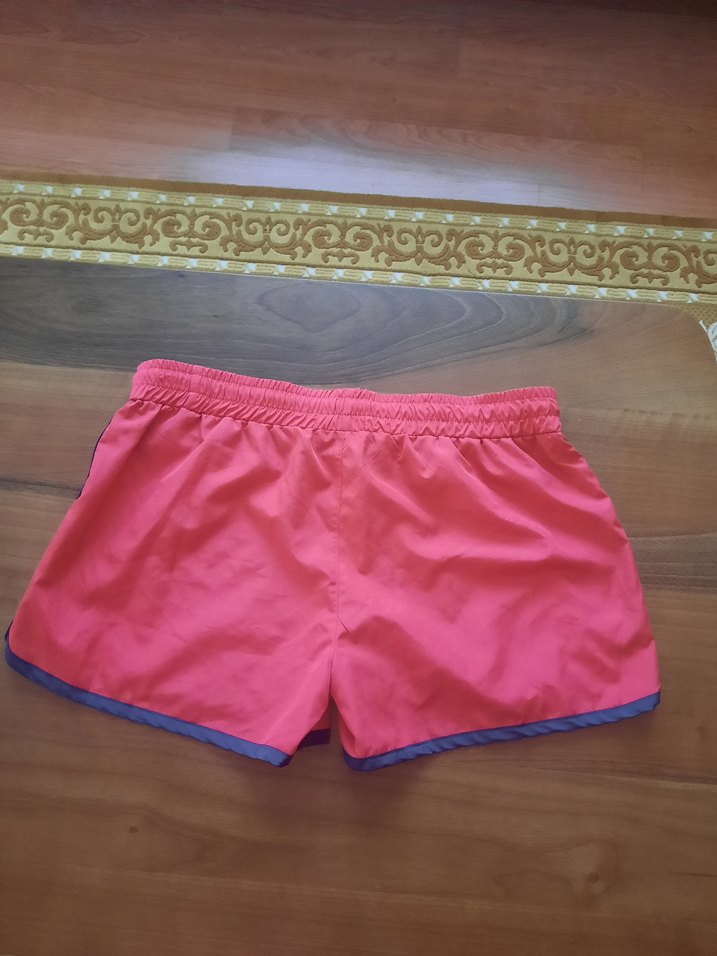 Pembe Kadın Mini Spor Şort - Görsel 2