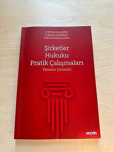 Şirketler Hukuku Pratik Çalışmaları
