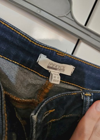 l Beden mavi Renk #İpekyol flare paça denim pantolon. #jean