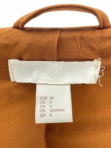 36 Beden kahverengi Renk H&M Blazer %70 İndirimli.