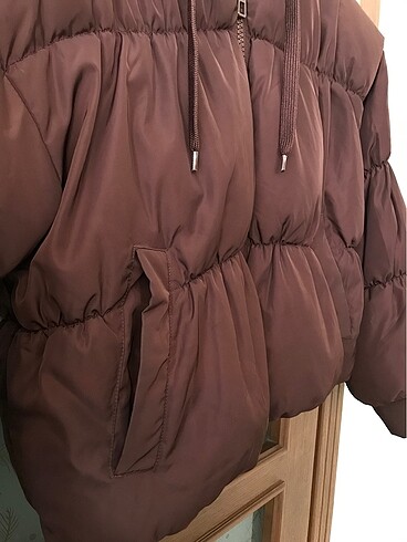 H&M kahverengi mont
