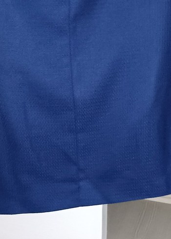 Mavi Düğmeli Erkek Takım Elbise yelekli bir kere giyildi - Görsel 5