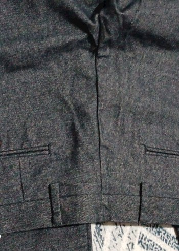 Gri lacivert erkek Pantolon 34/32 - Görsel 5