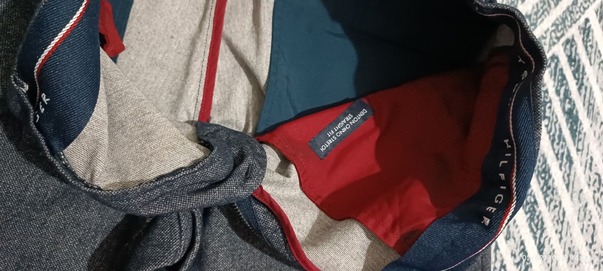 Gri lacivert erkek Pantolon 34/32 - Görsel 4