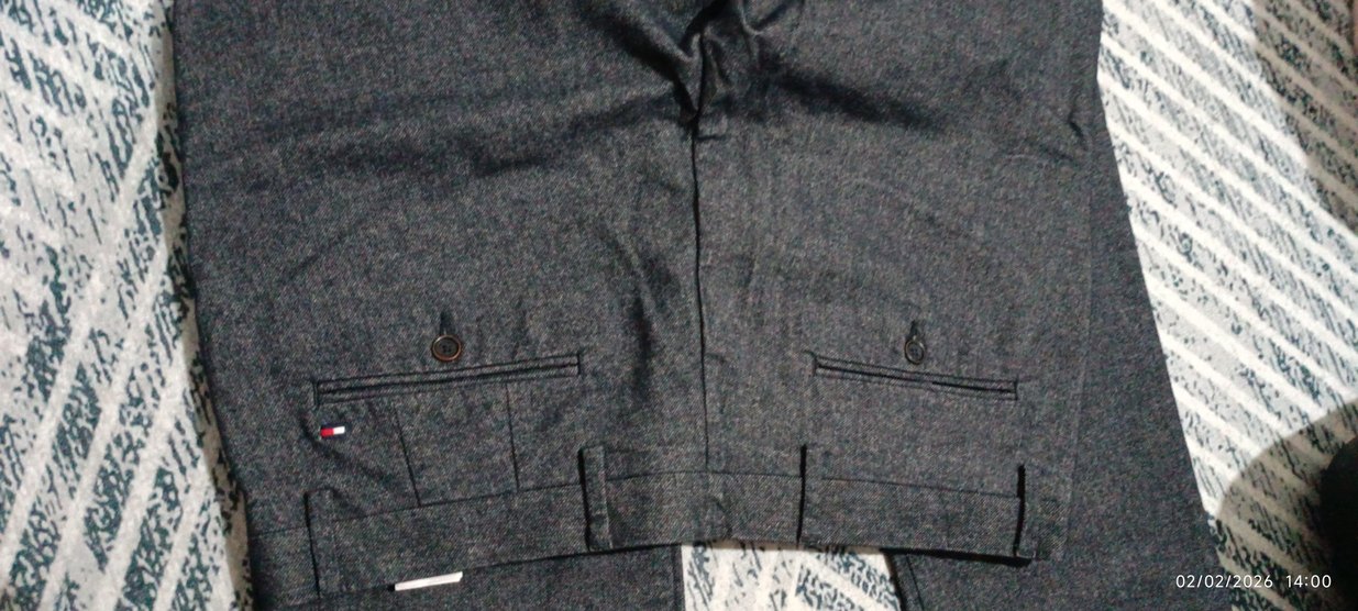 Gri lacivert erkek Pantolon 34/32 - Görsel 5