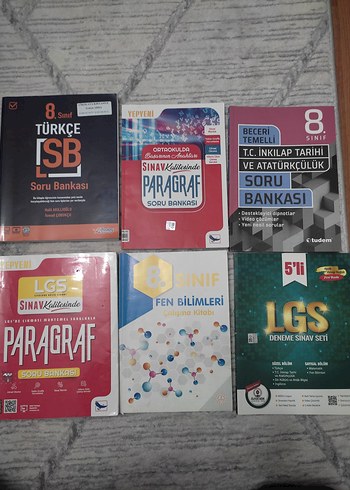8. Sınıf kitapları