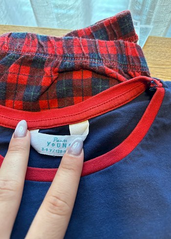 8 Yaş Beden İkili pijama takımı