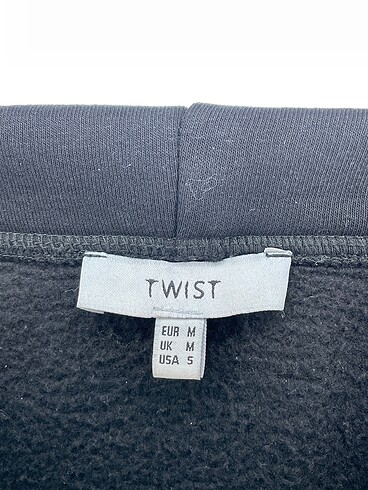 m Beden siyah Renk Twist Sweatshirt %70 İndirimli.