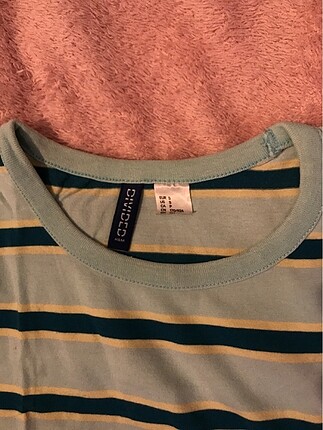 H&M çizgili tişört