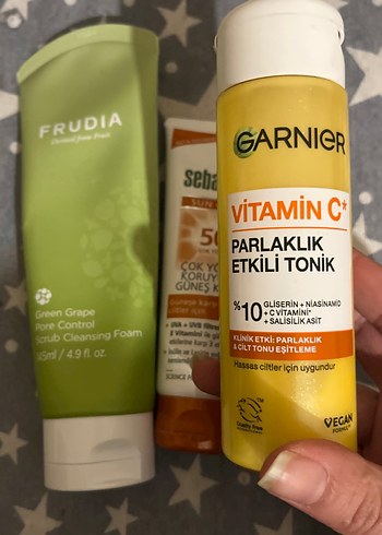 Frudia, Sebamed Güneş Kremi ve Garnier Tonik Seti - Görsel 2