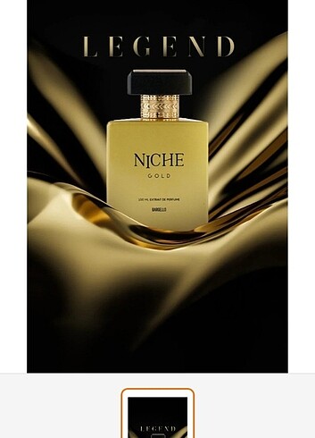  Bargello Legend Niche Gold Legend Parfüm