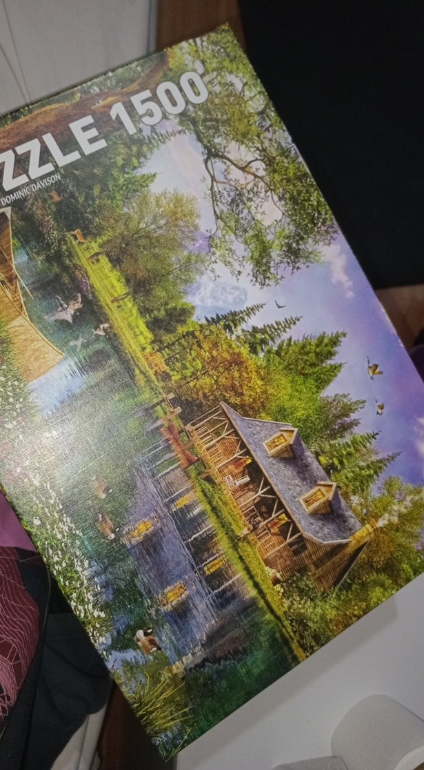 Yeşil Doğa Temalı 1500 Parça Puzzle - Görsel 2