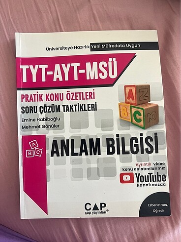 Anlam bilgisi Çap Yayınları