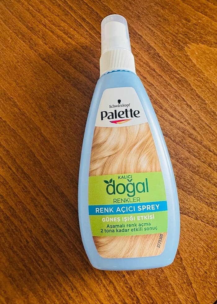 Palette saç açıcı sprey - Görsel 2
