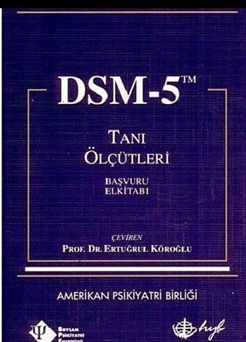 Dsm5 tanı ölçütleri 