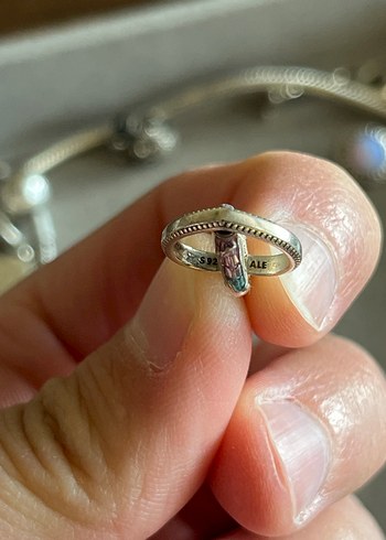 Dönen dünya kalp charm - Görsel 2