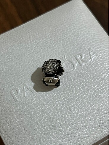 Beden Işıltılı sevimli panda charm