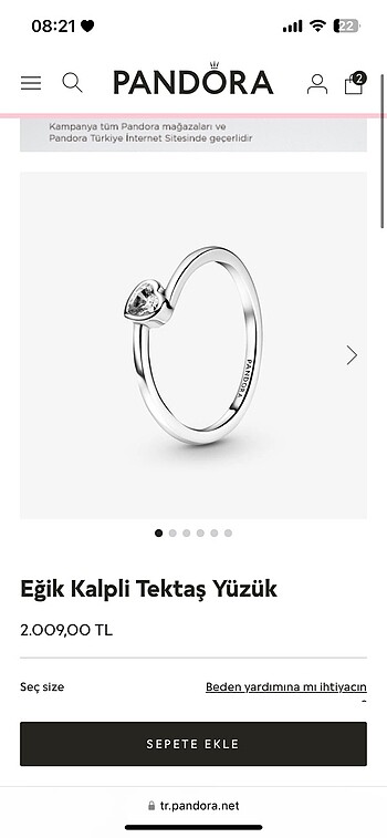 Eğik kalp tektaş 50 - Görsel 6