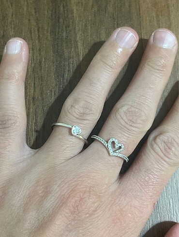 Eğik kalp tektaş 50 - Görsel 5