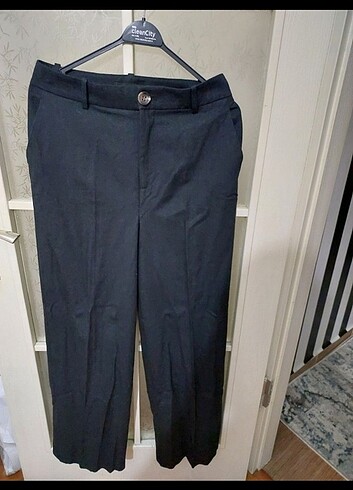 m Beden Zara geniş paça kumaş pantolon