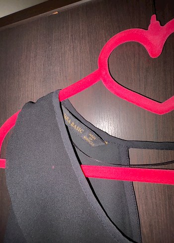 Zara Zata Siyah Bluz