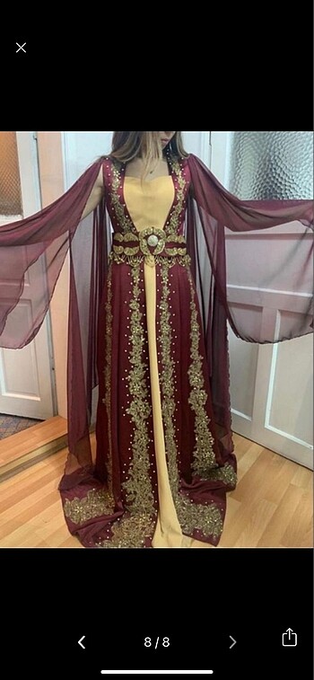 Bordo taş işlemeli BİNDALLI