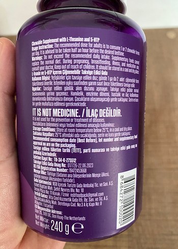  Beden Vita CEEL Uyku Destekli Gummies 52 Adet