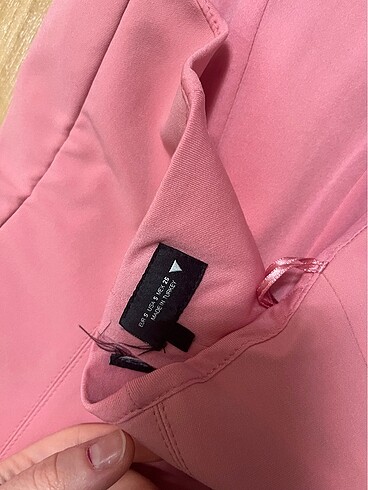 Zara pembe crop top - Görsel 3