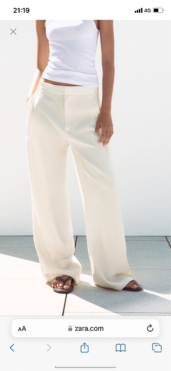 Zara palazzo pantolon