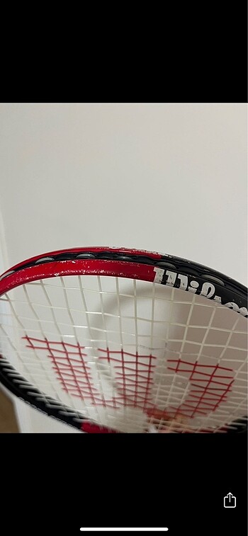 diğer Beden kırmızı Renk Wilson Federer 25 numara çocuk raketi