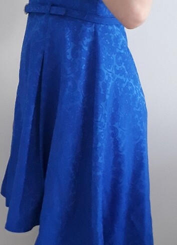 Mavi Desenli elbise