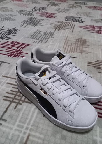 Orjinal Beyaz Puma Kadın Spor Ayakkabı - Görsel 7