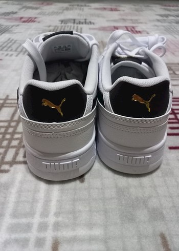 Orjinal Beyaz Puma Kadın Spor Ayakkabı - Görsel 5