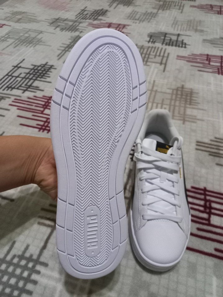 Orjinal Beyaz Puma Kadın Spor Ayakkabı - Görsel 4