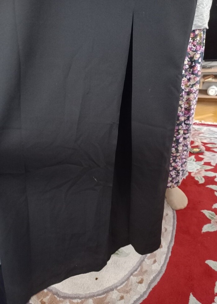 36 beden yırtmaçlı elbise  - Görsel 3