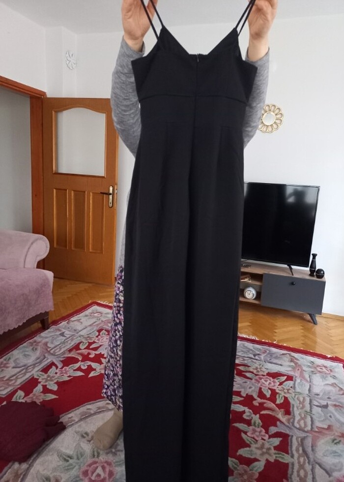 36 beden yırtmaçlı elbise  - Görsel 4
