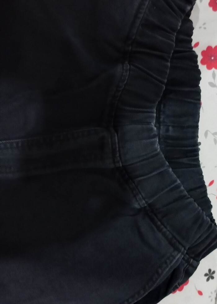 Siyah büyük beden kot pantolon  - Görsel 2