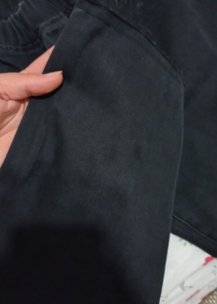 Siyah büyük beden kot pantolon  - Görsel 5