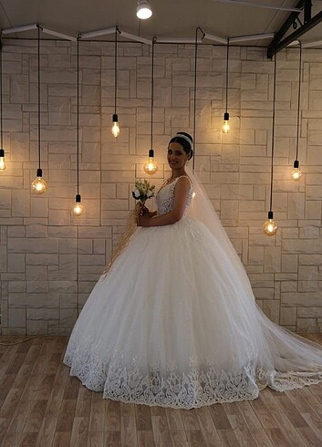 Ürün İzmir de özel dikim bir defa giyildi 38/ 40/42 beden uyumlu - Görsel 6