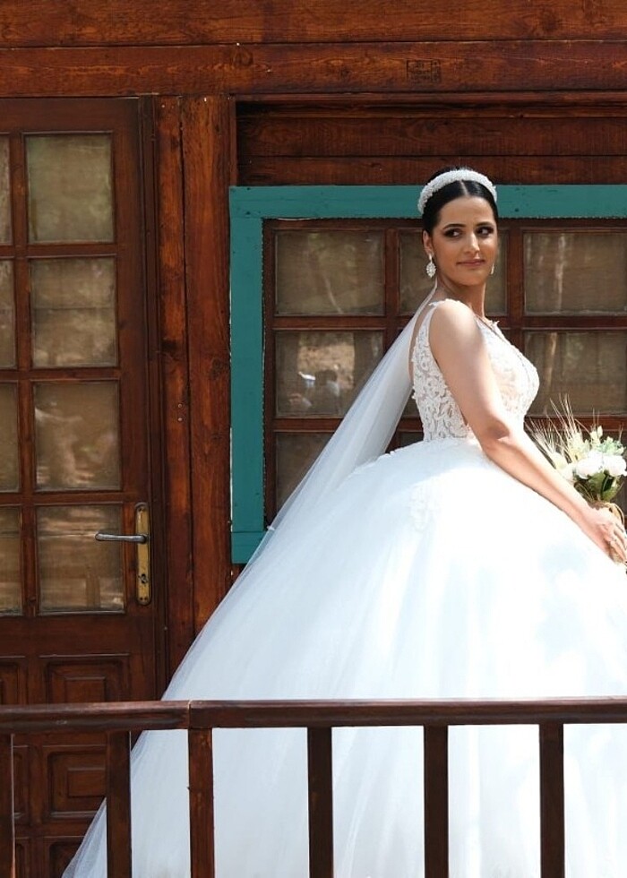 Ürün İzmir de özel dikim bir defa giyildi 38/ 40/42 beden uyumlu - Görsel 4