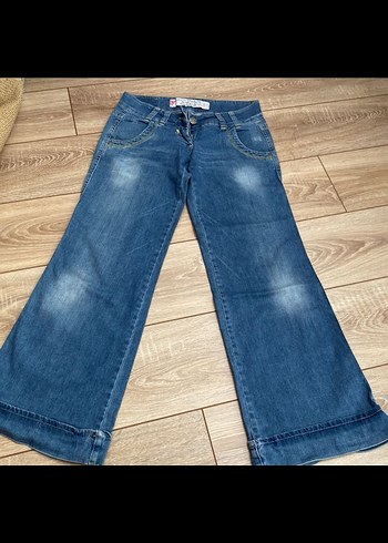 Mavi Kadın Midi Denim Pantolon - Görsel 2