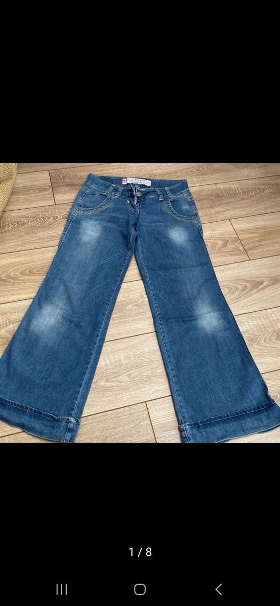Mavi Kadın Midi Denim Pantolon - Görsel 2