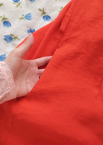 keten Elbise gomlek tunik - Görsel 6