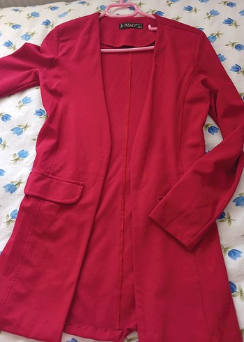 Siyah Drapeli Kadın Blazer Ceket - Görsel 7