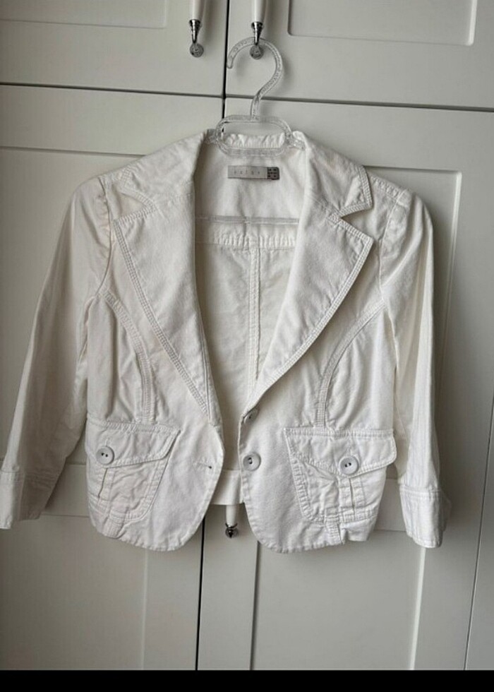 Kisa ceket crop  - Görsel 2