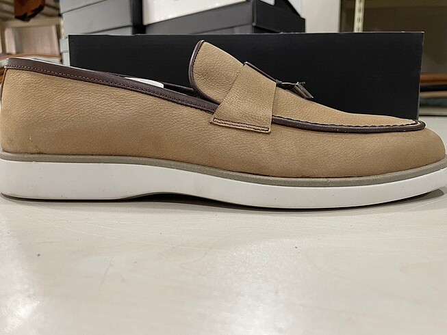 42 Beden Morven Kahverengi Hakiki Deri Loafer