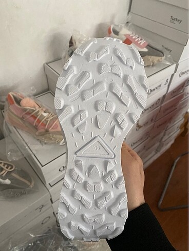 39 Beden Ortapedik tabanlı fileli beyaz spor Ayakkabı