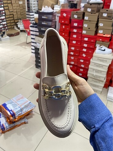 Derimod Tokalı kalın tabanlı Loafer Babet